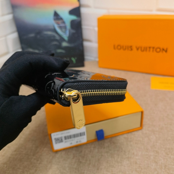 LVコピーウォレット側面デザイン